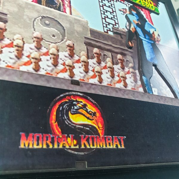 Cuadro gamer Mortal Kombat arcade